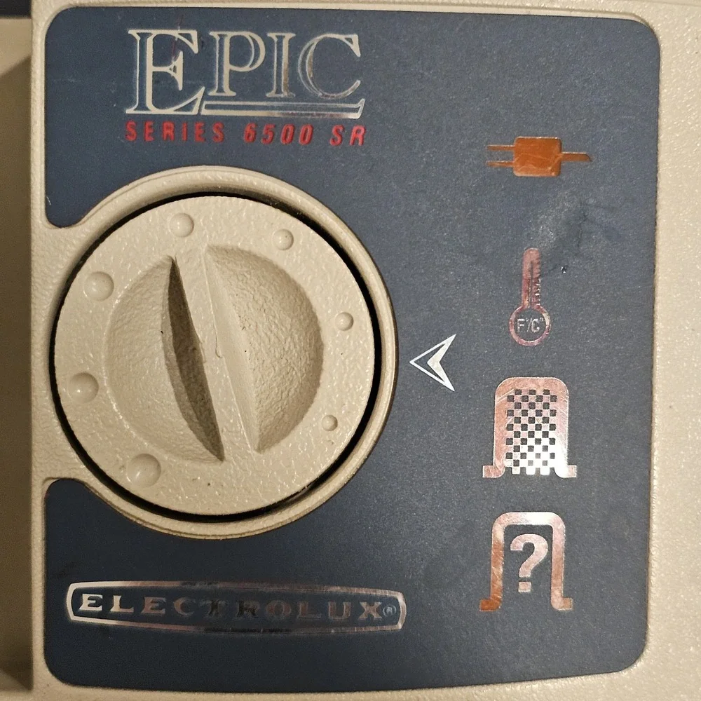 Electrolux Cannister 6500 Tool & Filter Cover OEM Part 5500-41 Grey